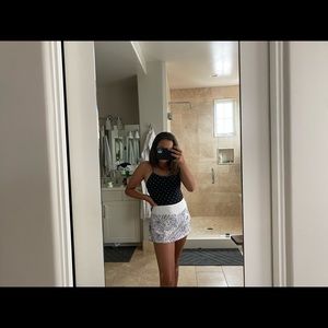 lulu tennis skirt rare pattern